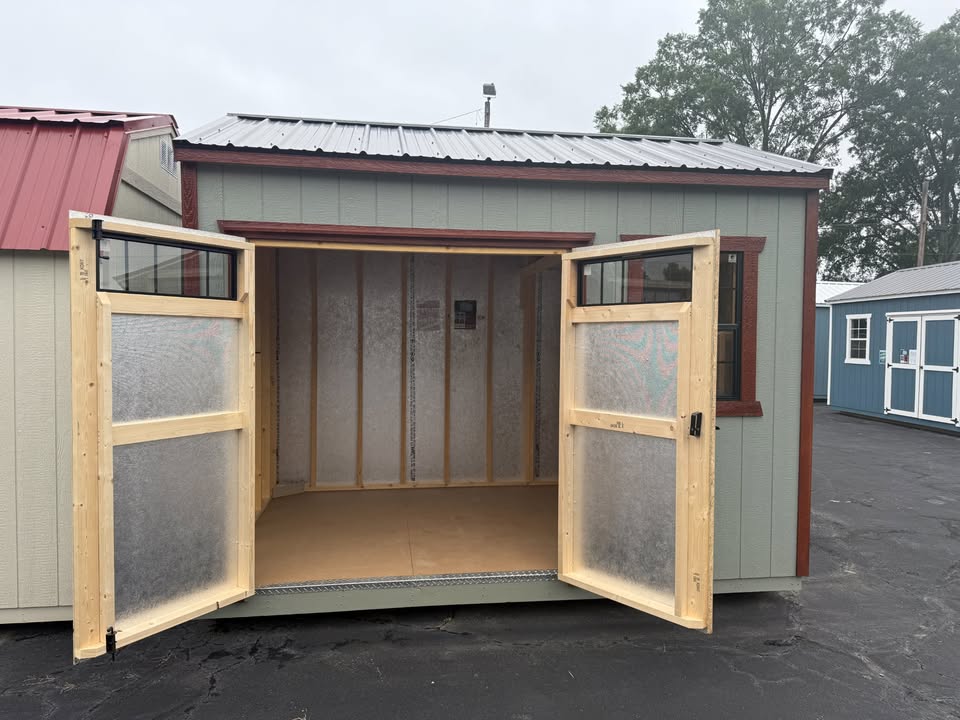 8 x 12 A Frame High Wall Shed $3,887