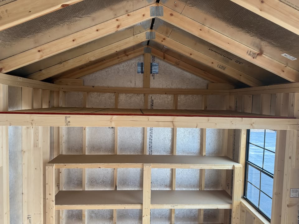 8 x 12 A Frame High Wall Shed $3,887