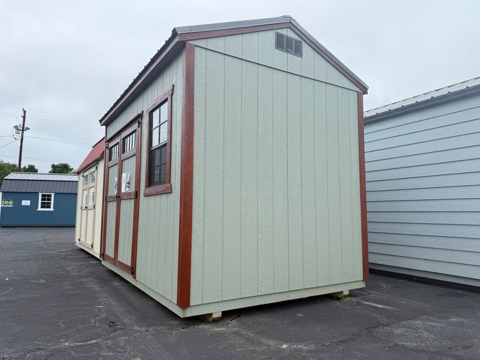 8 x 12 A Frame High Wall Shed $3,887