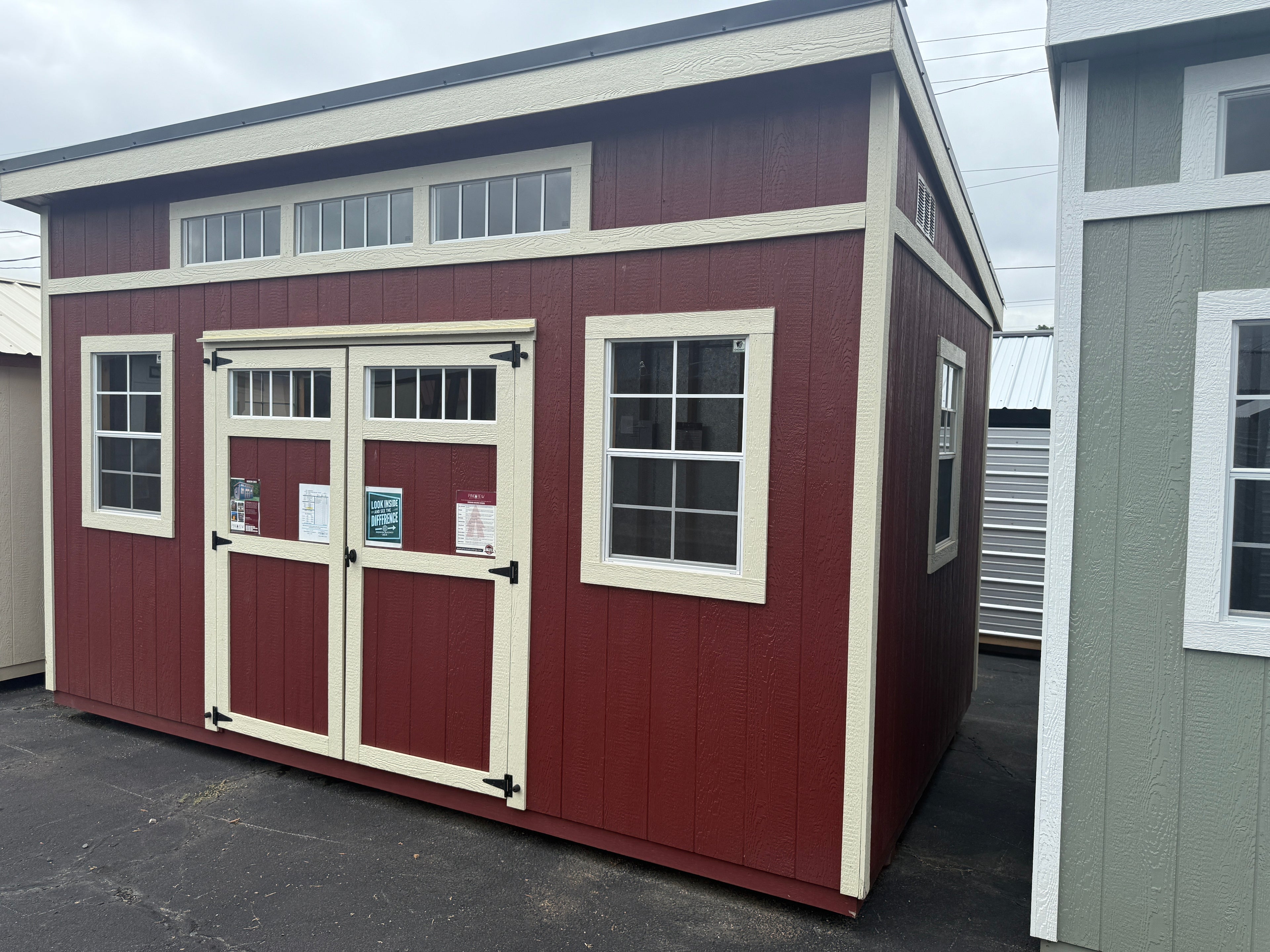 10 x 16 Modern Shed $6,298