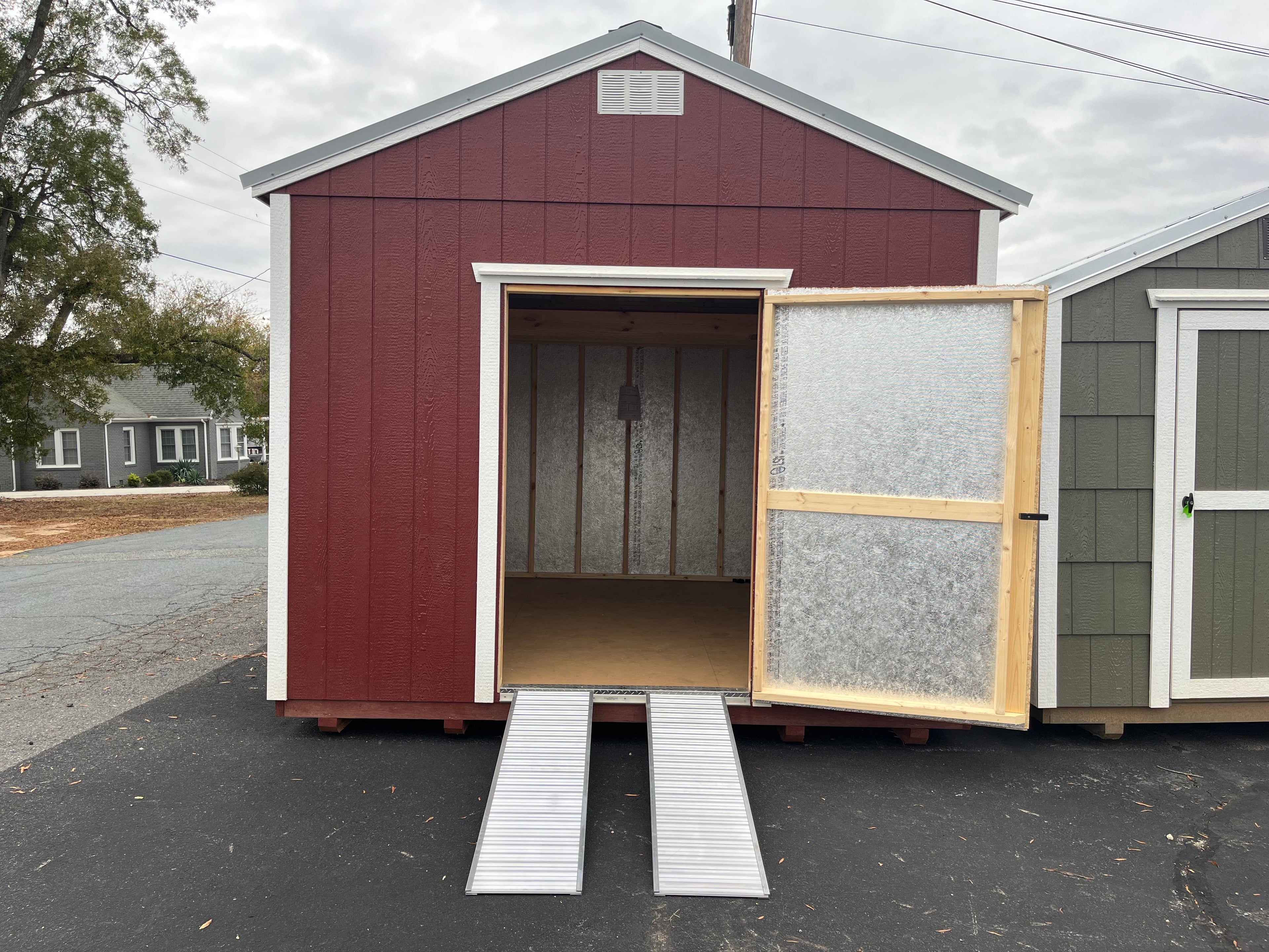 12 x 12 A Frame High Wall Shed $4,794