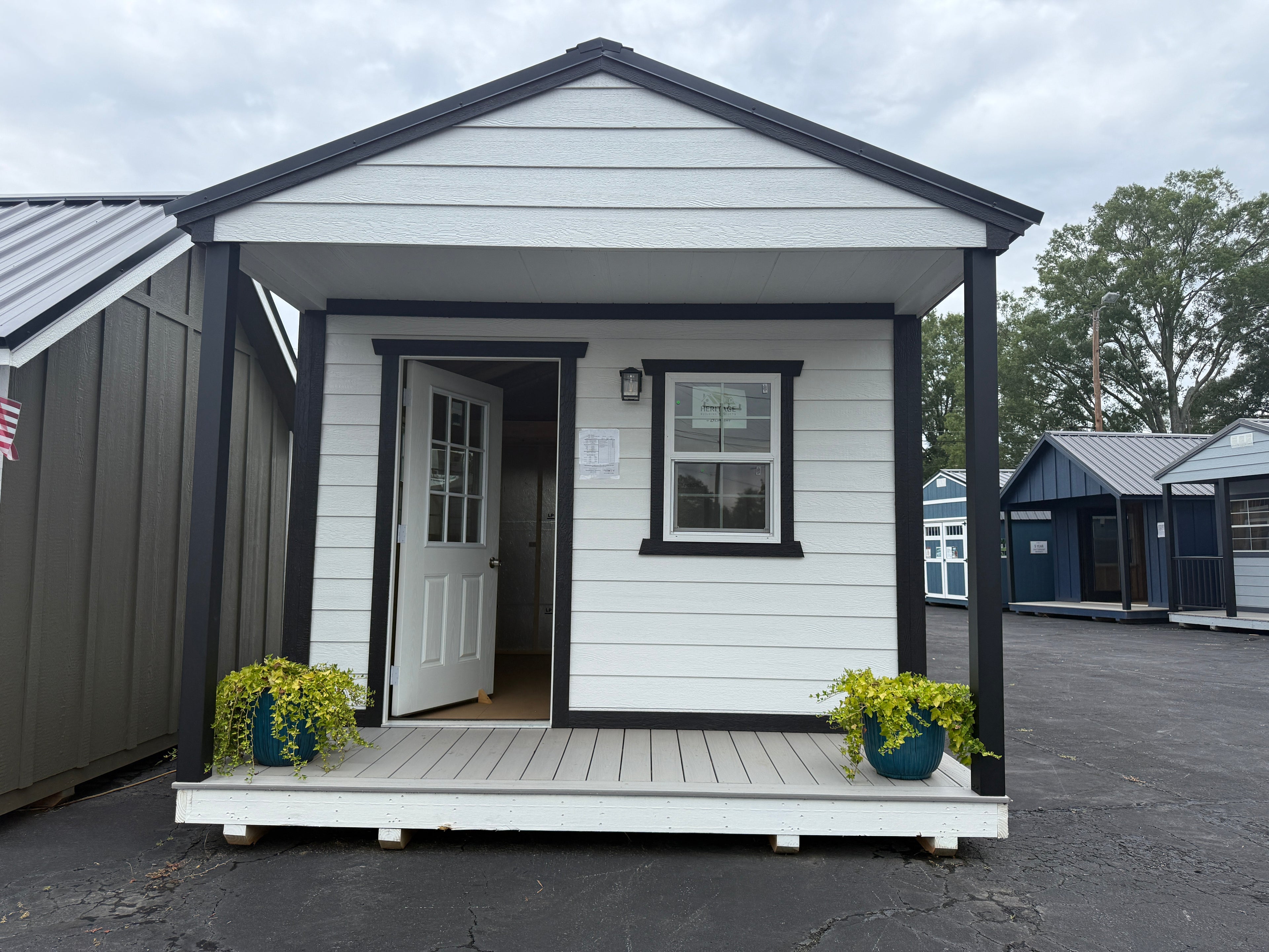 12 x 16 A Frame Shed with Porch $8,290