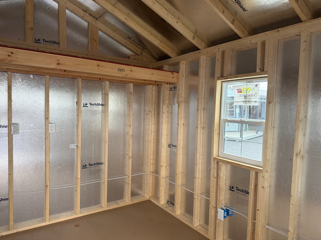 12 x 16 A Frame Shed with Porch $8,290