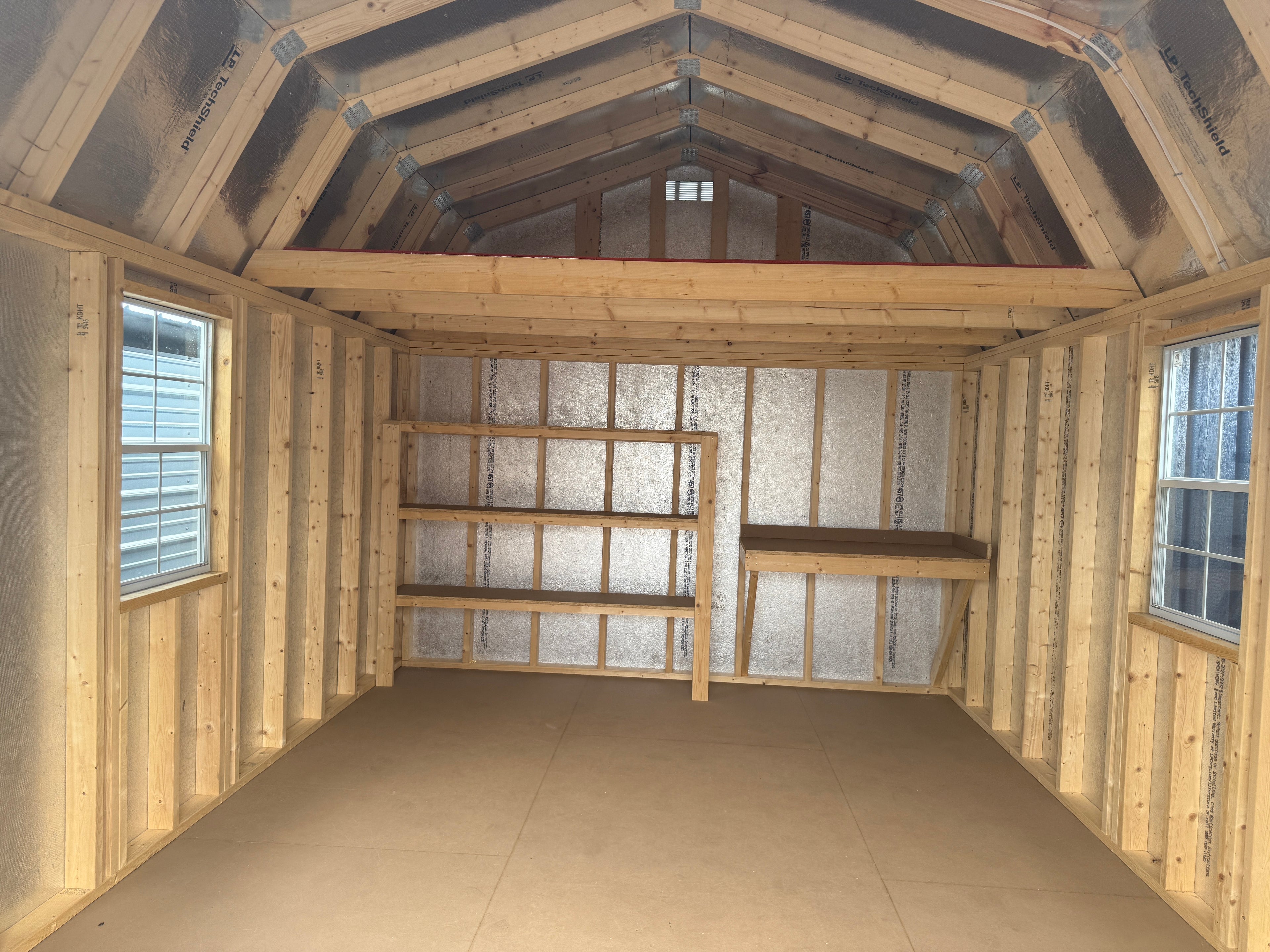 12 x 16 Lofted Barn Shed