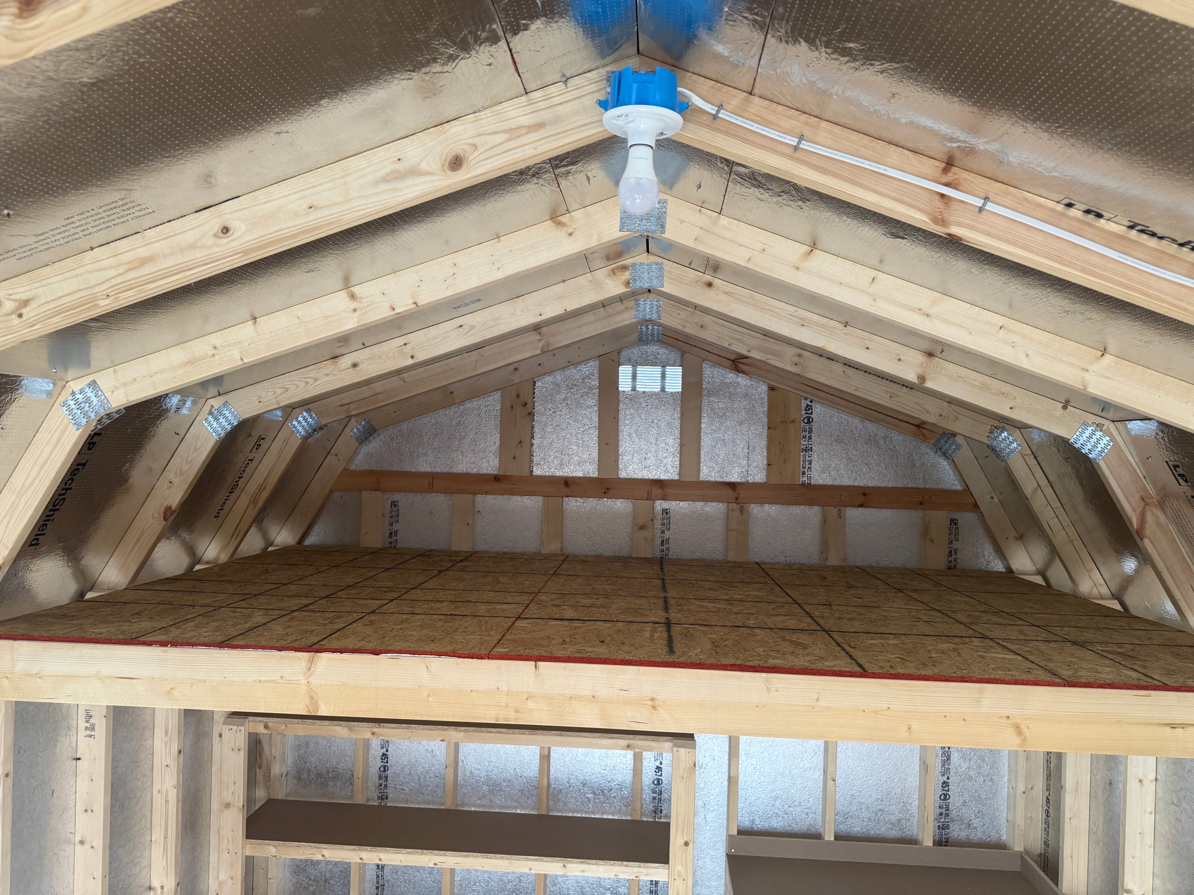 12 x 16 Lofted Barn Shed