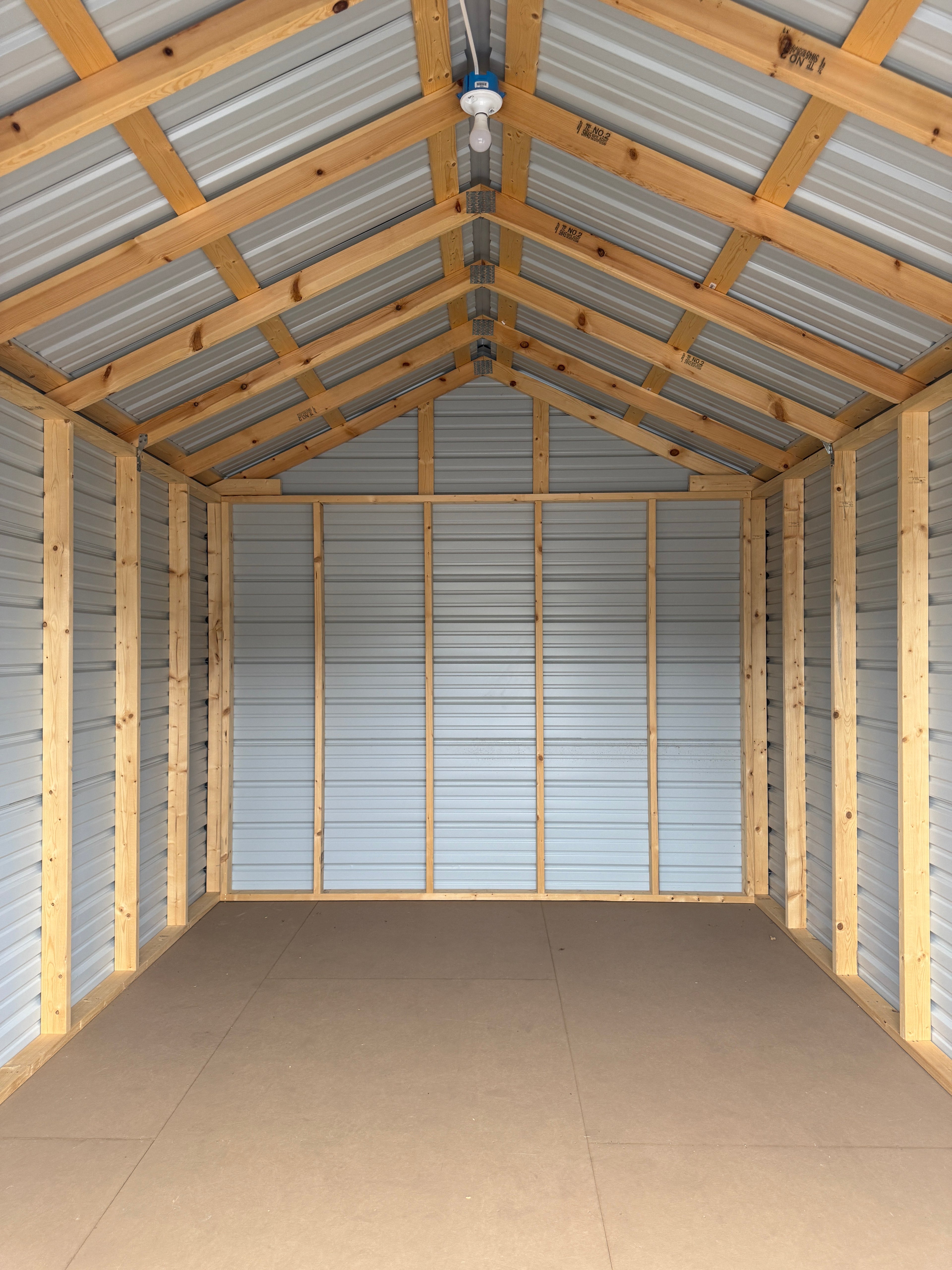 10 x 16 Value Metal Shed