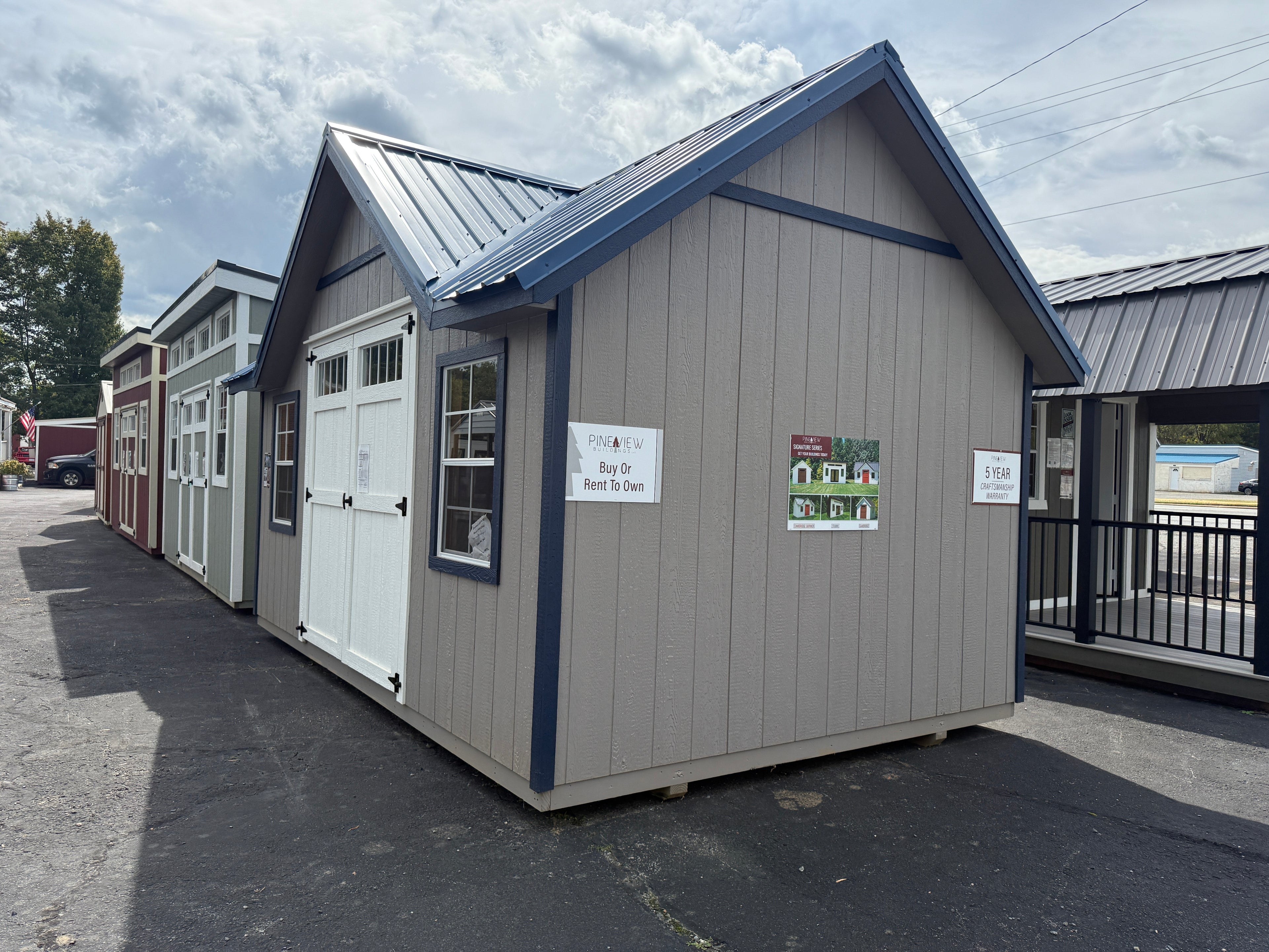 10 x 16 Cambridge Dormer Shed $6,645