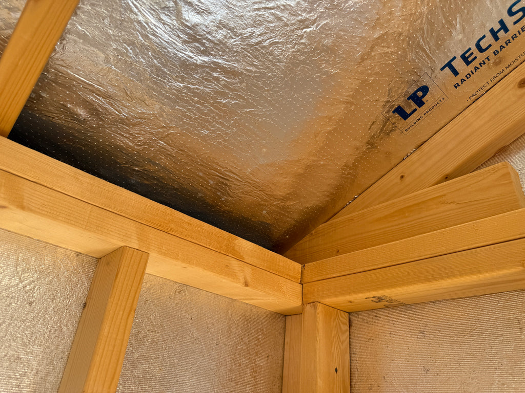 12 x 24 A Frame High Wall Shed