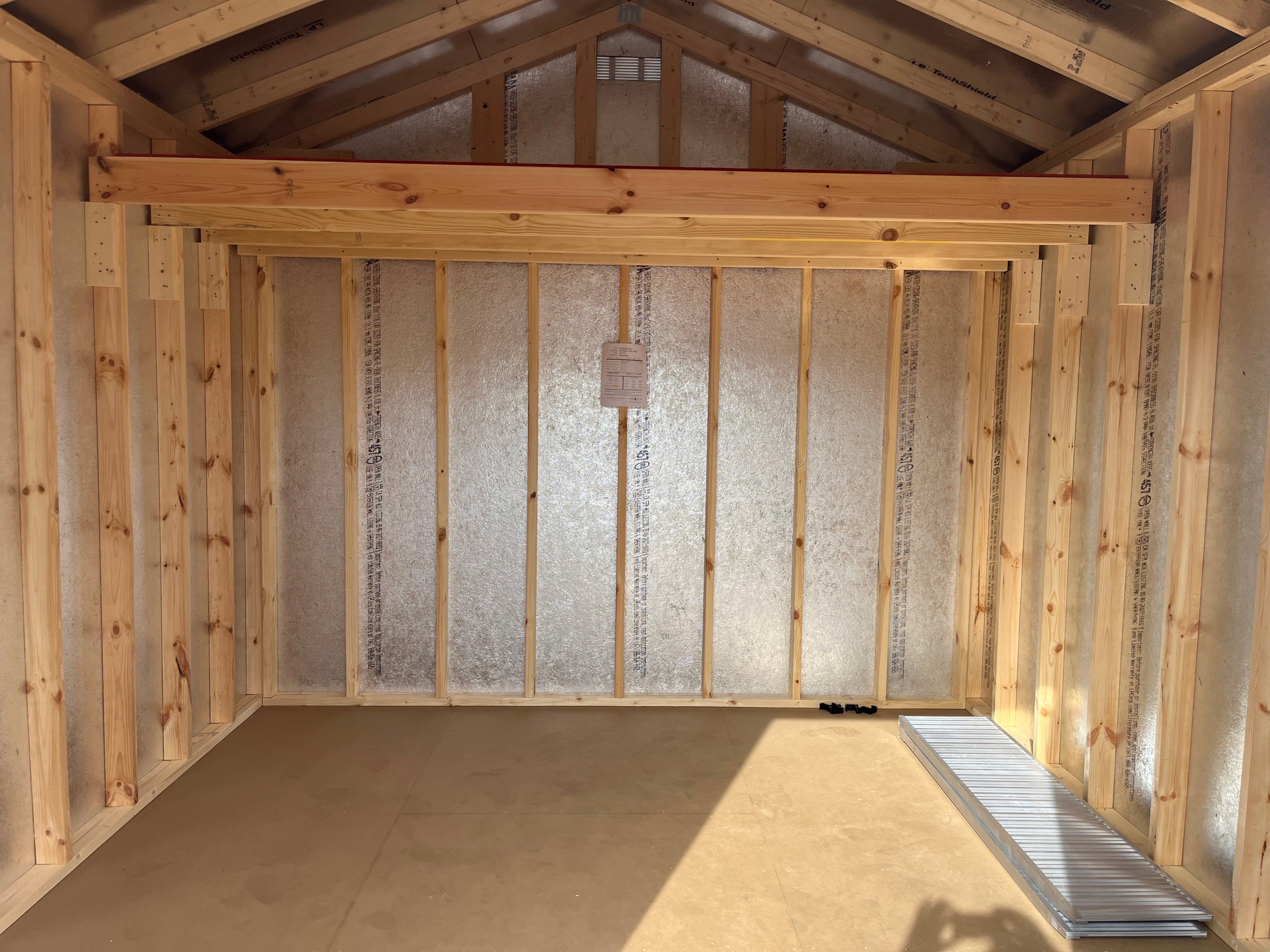 12 x 12 A Frame High Wall Shed $4,794